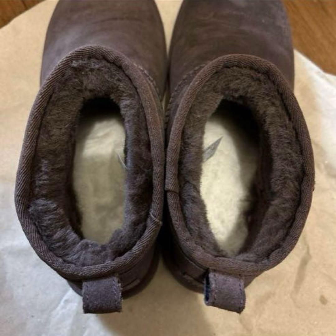 UGG ウルトラミニ　バーントシダー　26cm ブラウン　定価24,200円