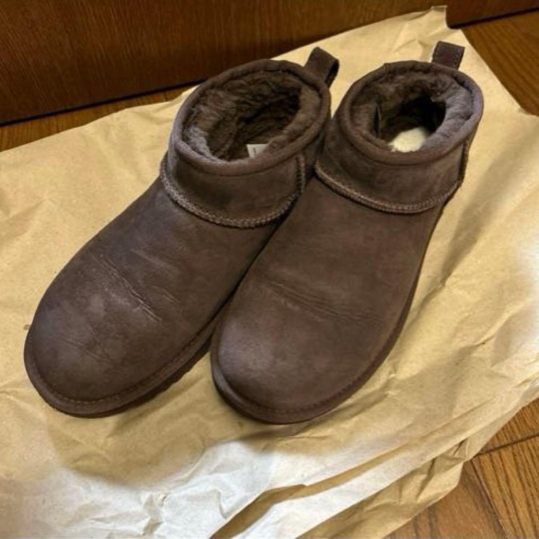 UGG ウルトラミニ　バーントシダー　26cm ブラウン　定価24,200円