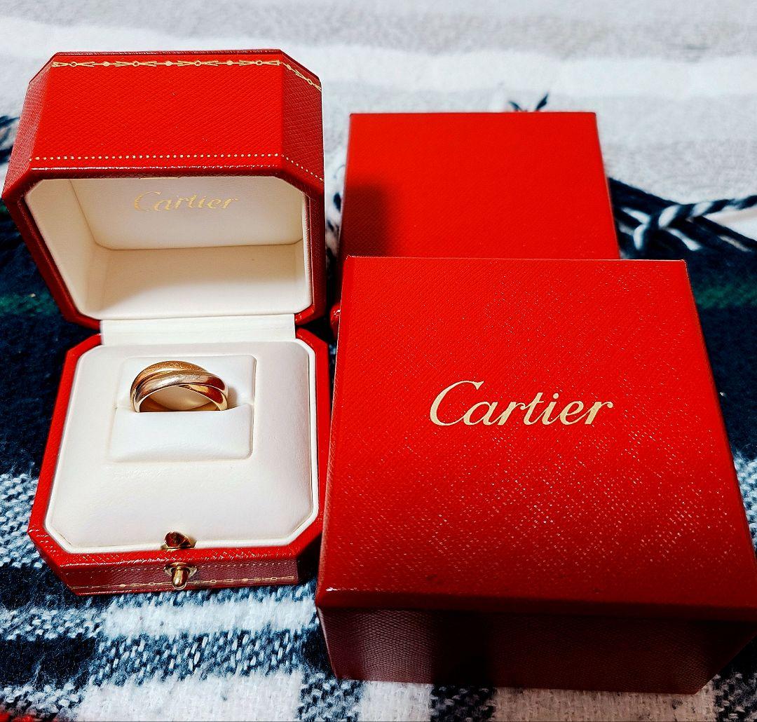 Cartierカルティエ　トリニティリング　ヴィンテージ