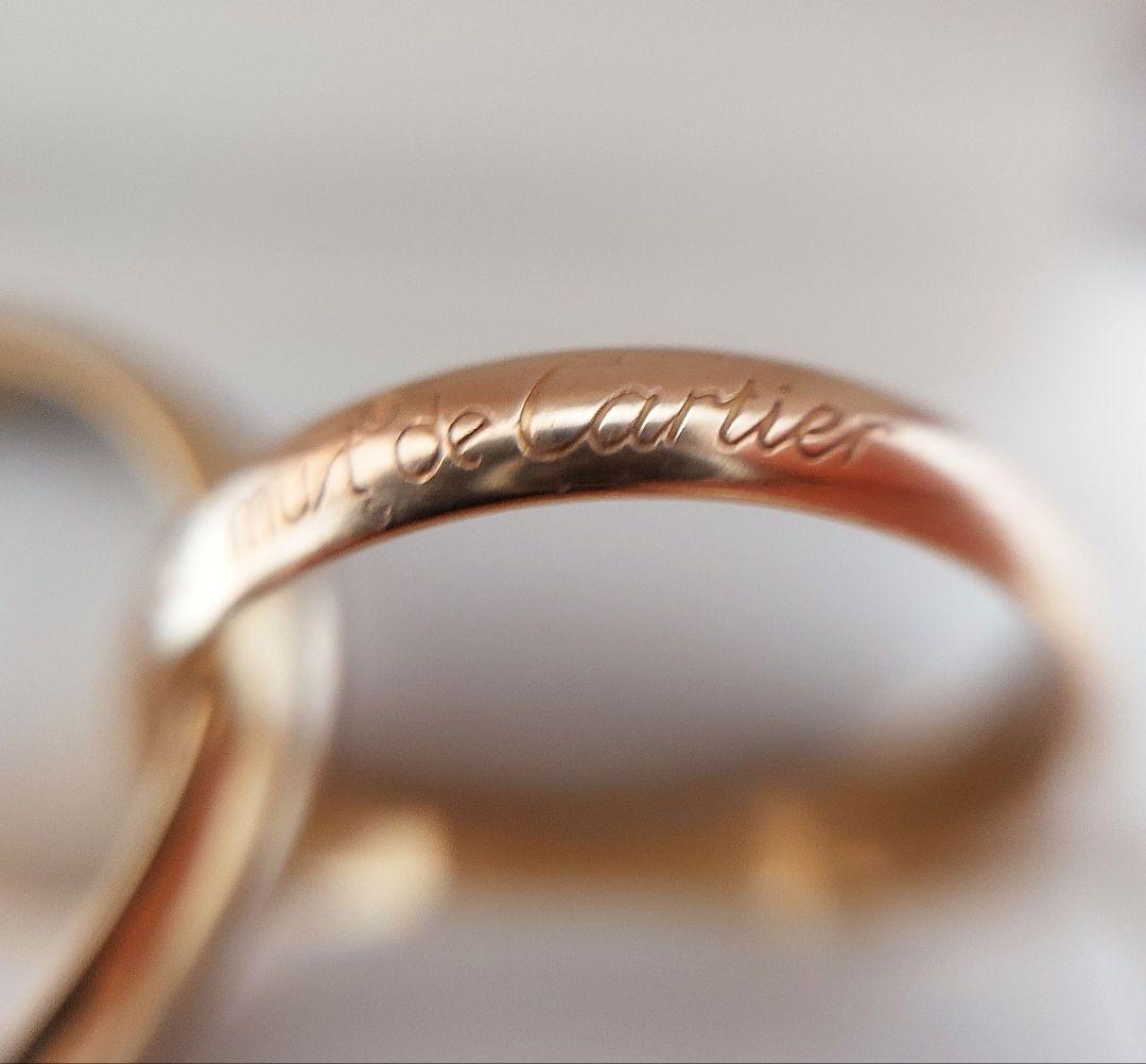 Cartierカルティエ　トリニティリング　ヴィンテージ