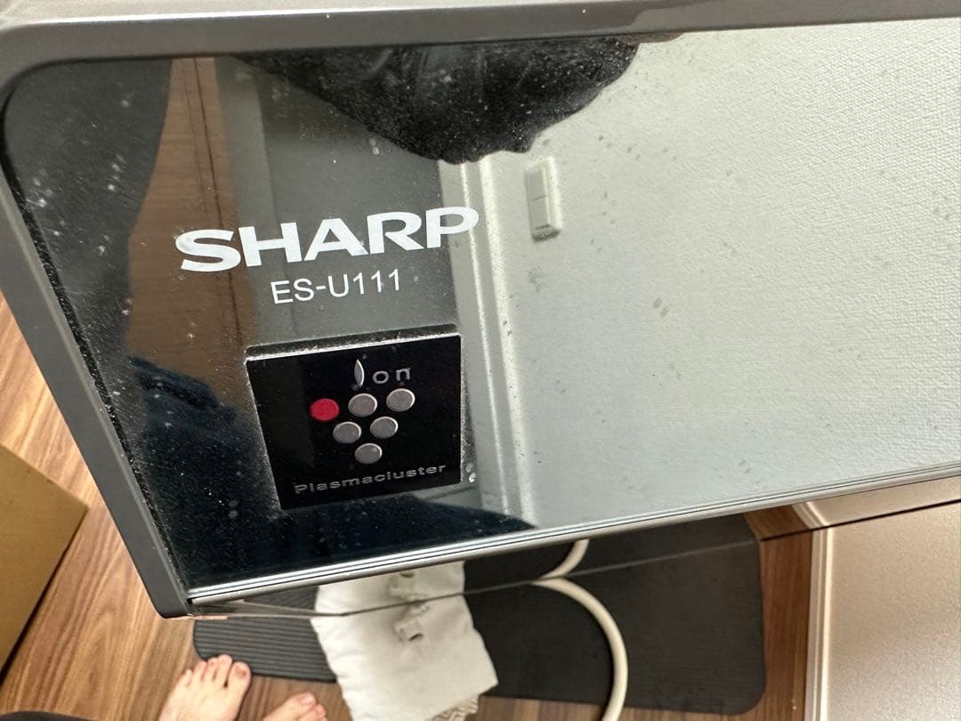 シャープSHARP ドラム式洗濯乾燥機 ES-U111 ジャンク品