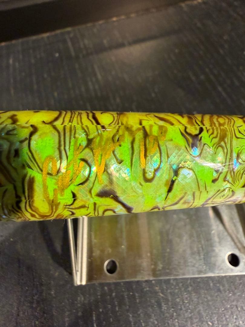 大型ポッパー 約20cm 黄緑 タイガー柄 未使用 マグロ ヒラマサ