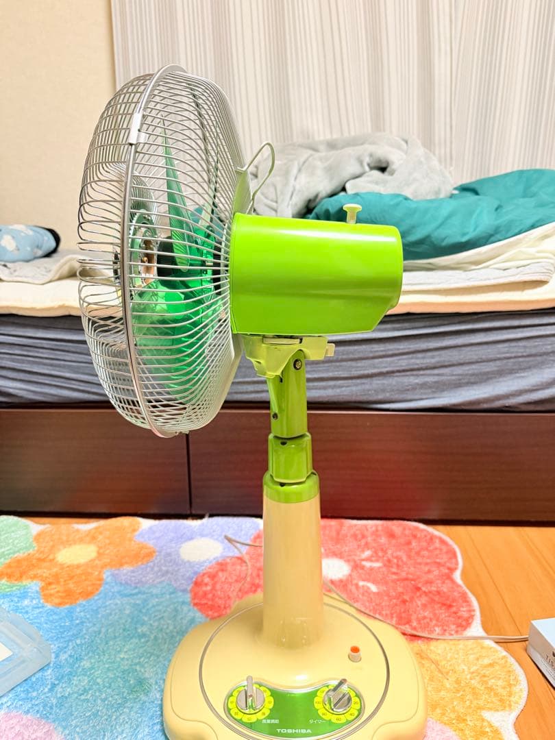東芝 TOSHIBA 扇風機 レトロ 動作確認済