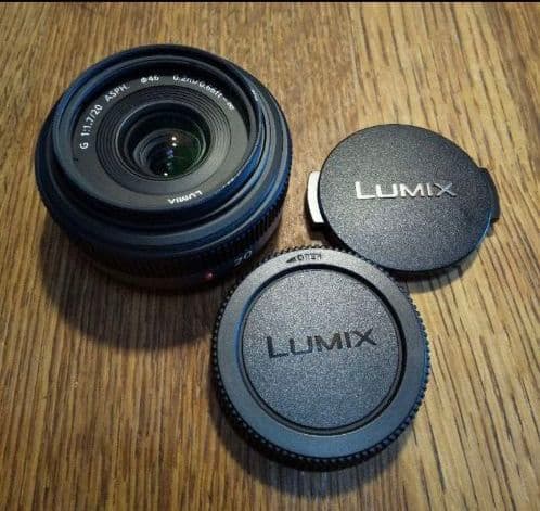 LUMIX G20mm /F1.7 ASPH. 単焦点レンズ 美品