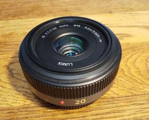 LUMIX G20mm /F1.7 ASPH. 単焦点レンズ 美品