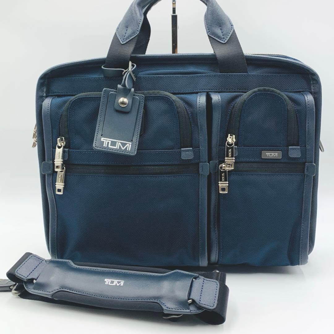 美品★TUMI トゥミ 2way エクスパンダブル ビジネスバッグ￼★037
