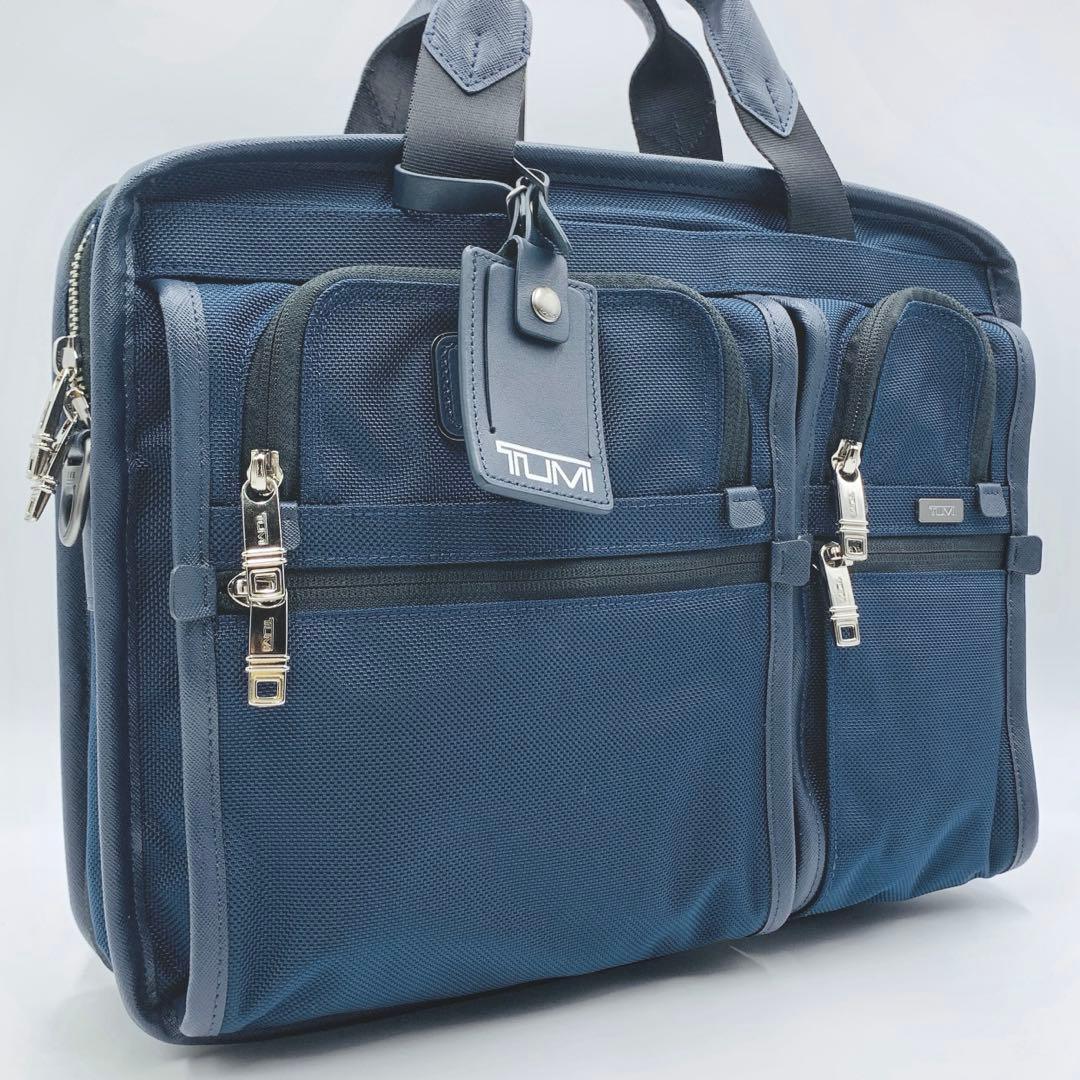 美品★TUMI トゥミ 2way エクスパンダブル ビジネスバッグ￼★037