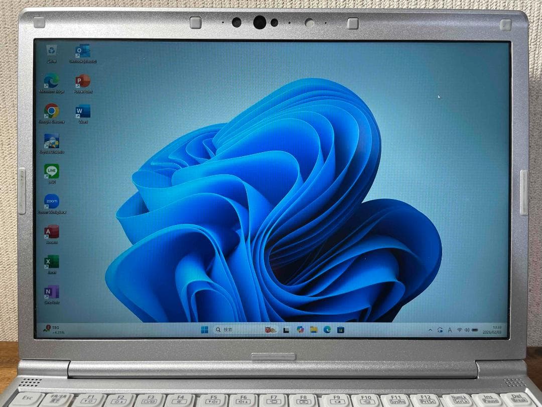 Win11 Office CF-SV8 メモリ8GB SSD128GB 難あり品