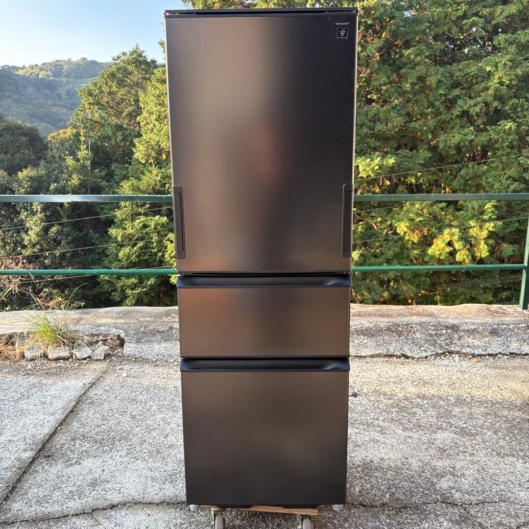 寺222 SHARP SJ-P37E4-H 2025年製 ノンフロン冷凍冷蔵庫