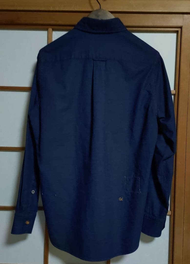 45R 二重織の908ローファーシャツ（インディゴ）