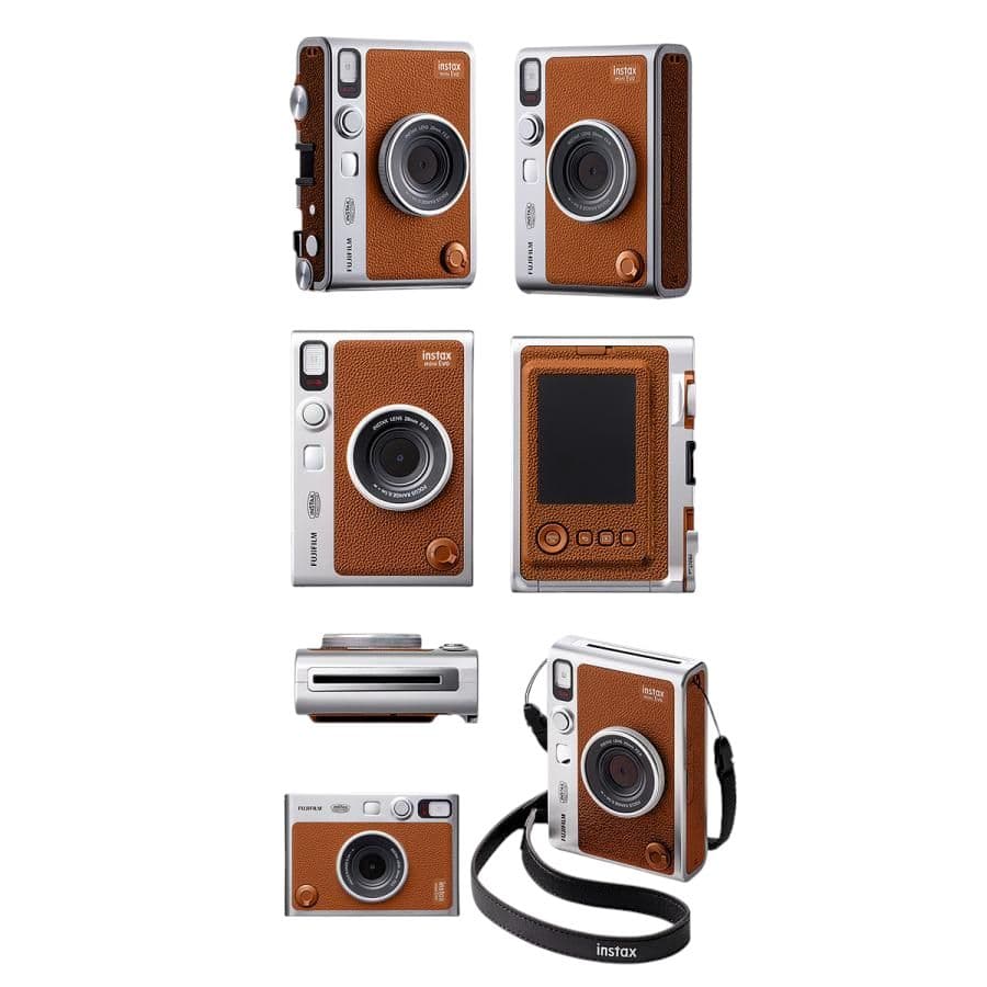 富士フイルム チェキ instax mini Evo ブラウン