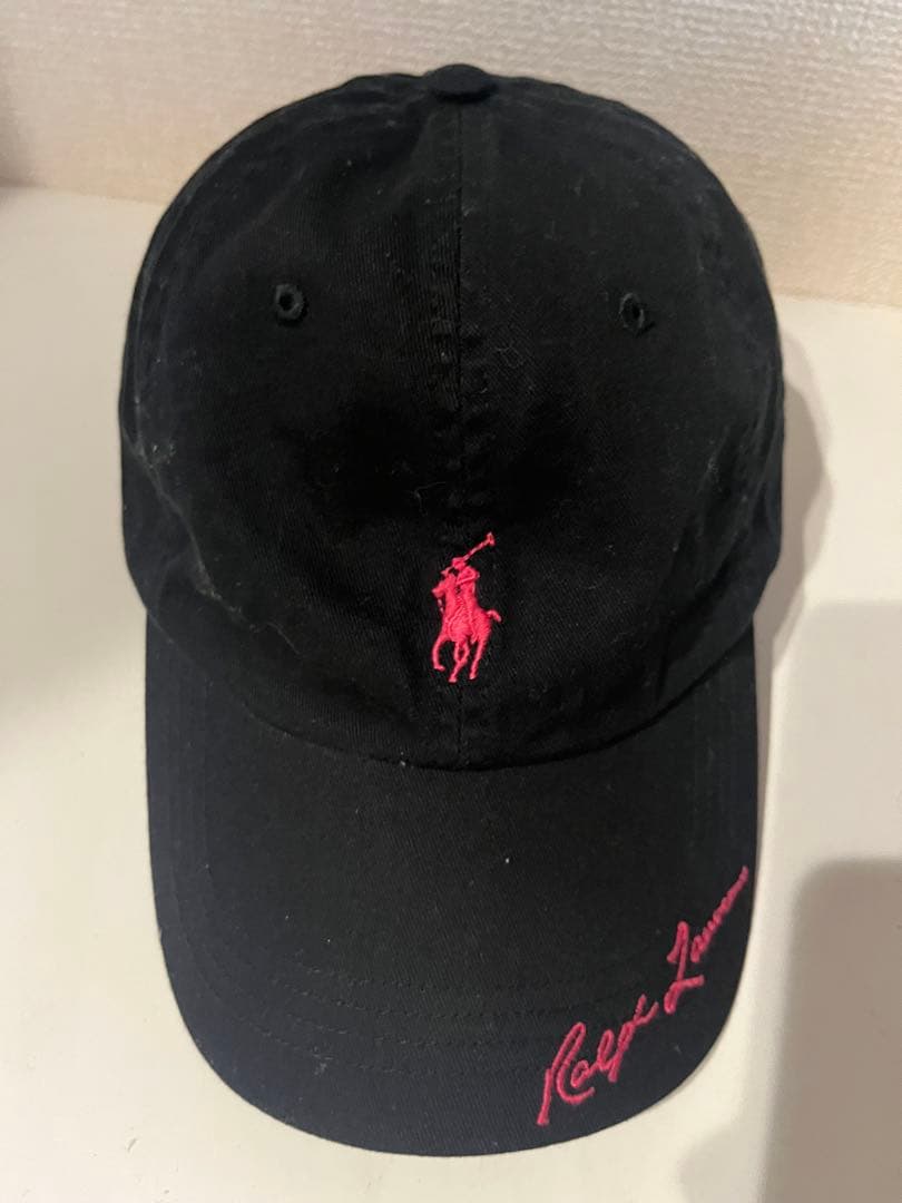 Pink Pony ツイル ボール キャップ Polo Ralph Lauren