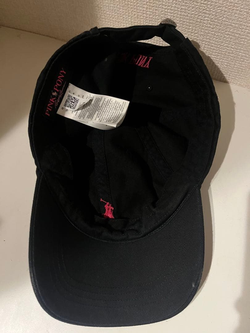 Pink Pony ツイル ボール キャップ Polo Ralph Lauren