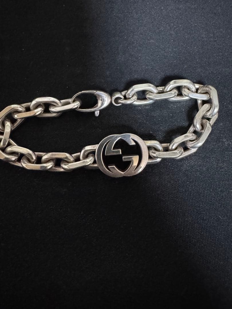 GUCCI インターロッキングブレスレット シルバー グッチ