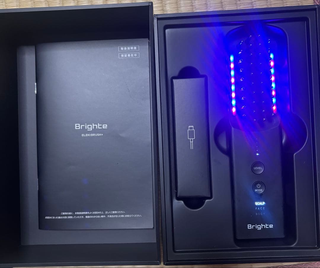 Brighte ELEKI BRUSH ＋ 電気ブラシ 美顔器