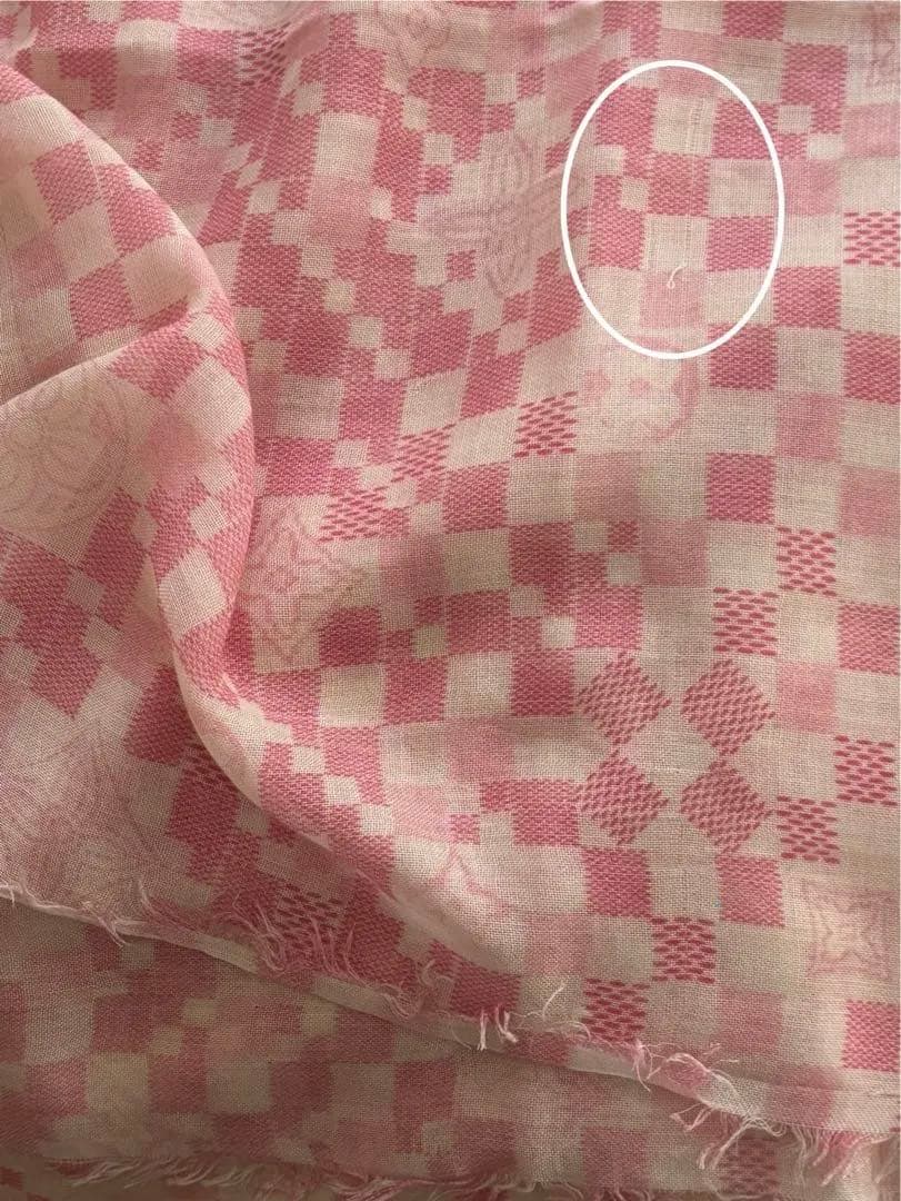 LOUIS VUITTON ルイヴィトン　ストール　ピンク　カシミア