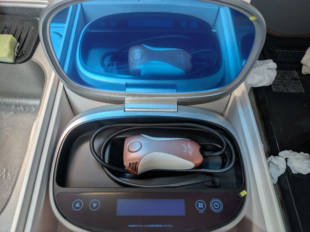 KE-NON（ケノン）脱毛器　K2-100 ピンク 冷却機能付き　Ver.8.5