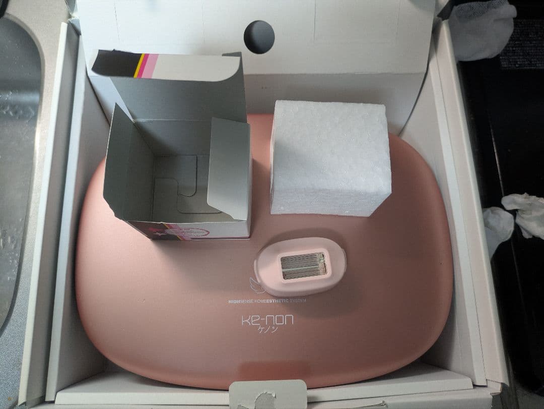 KE-NON（ケノン）脱毛器　K2-100 ピンク 冷却機能付き　Ver.8.5