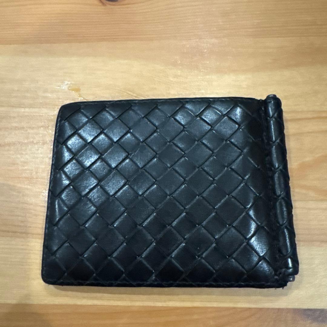 ボッテガヴェネタ　BOTTEGA VENETA 編み込みマネークリップ