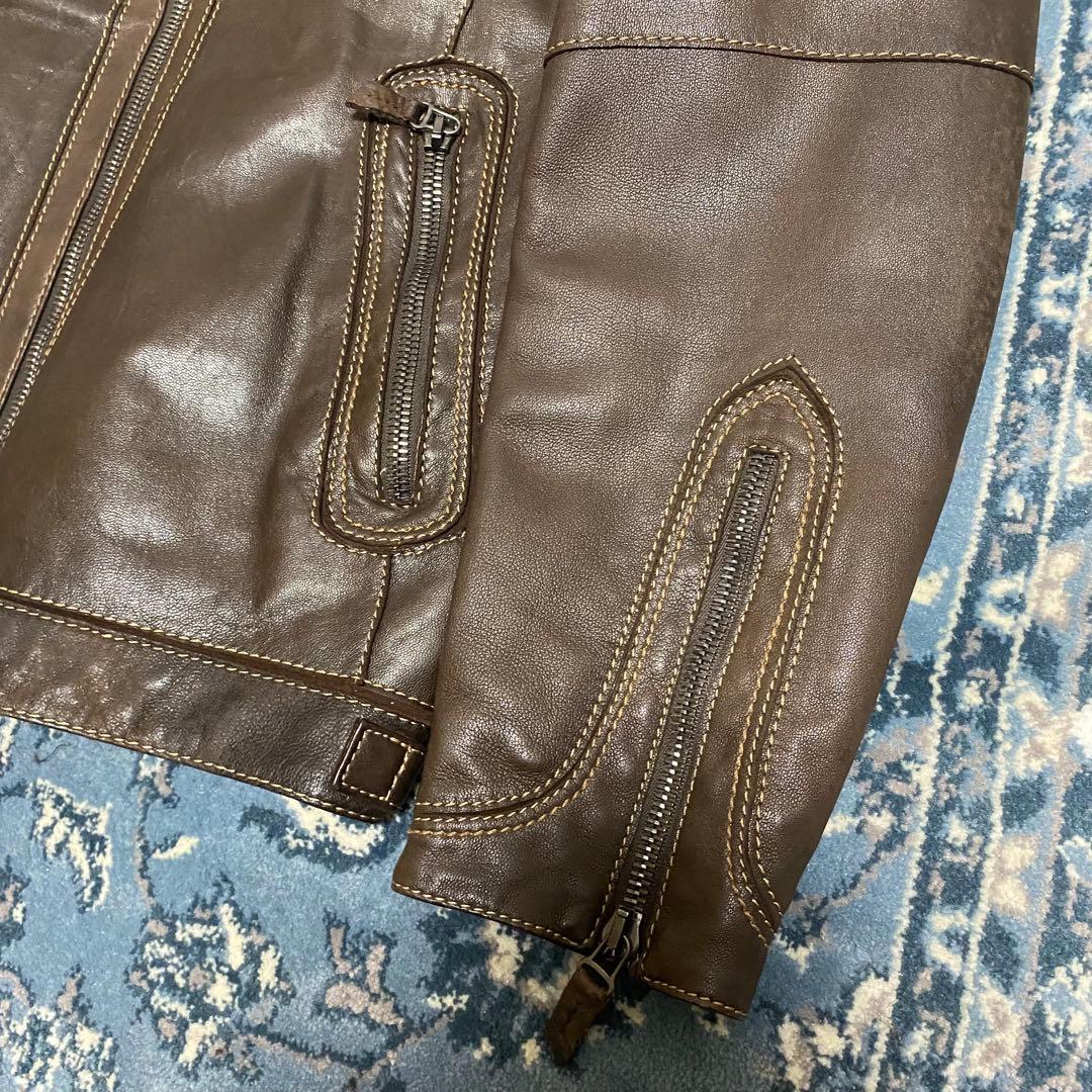 激渋 gimo’s leather jacket pelle leather