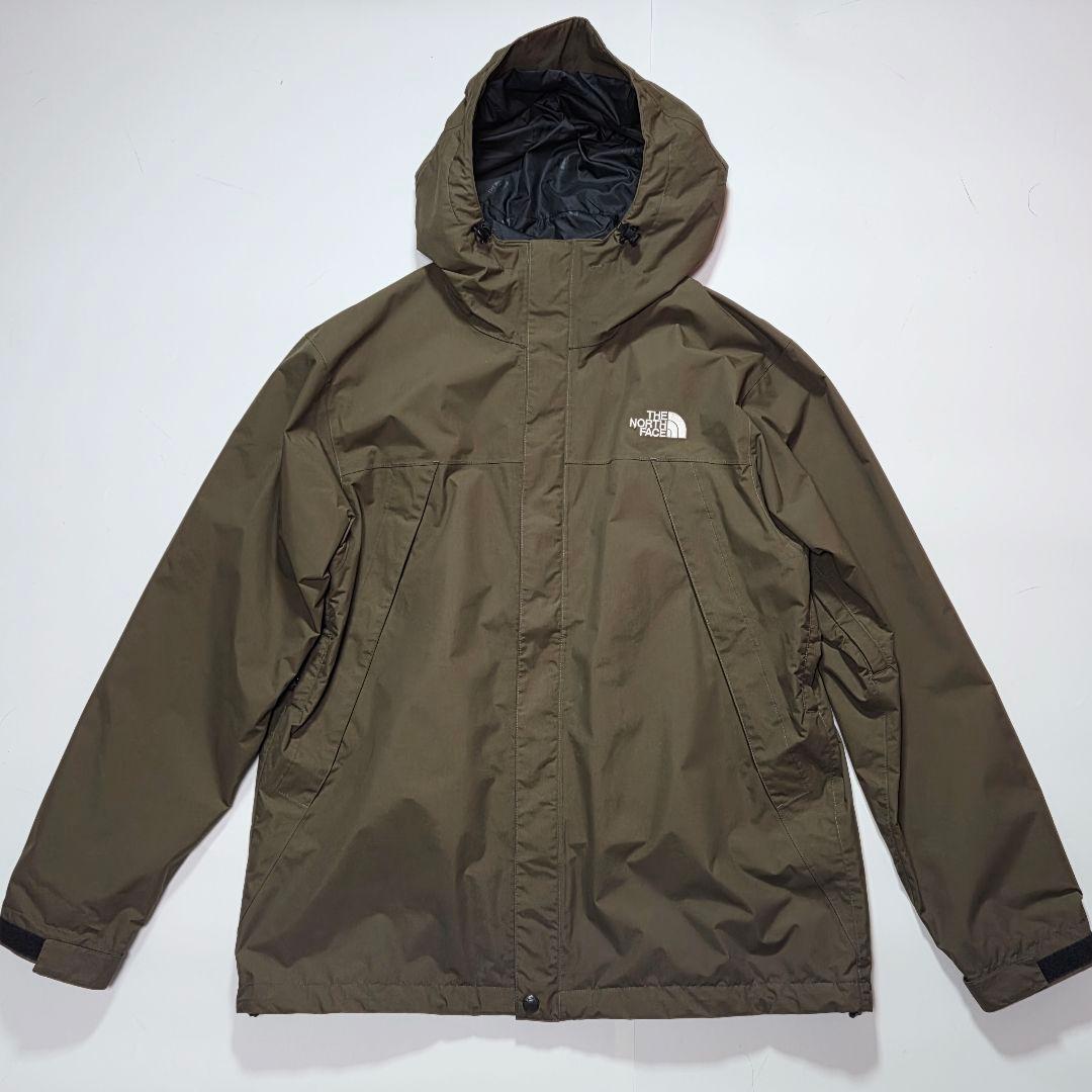 【美品】 ノースフェイス スクープジャケット NP62233 L ニュートープ
