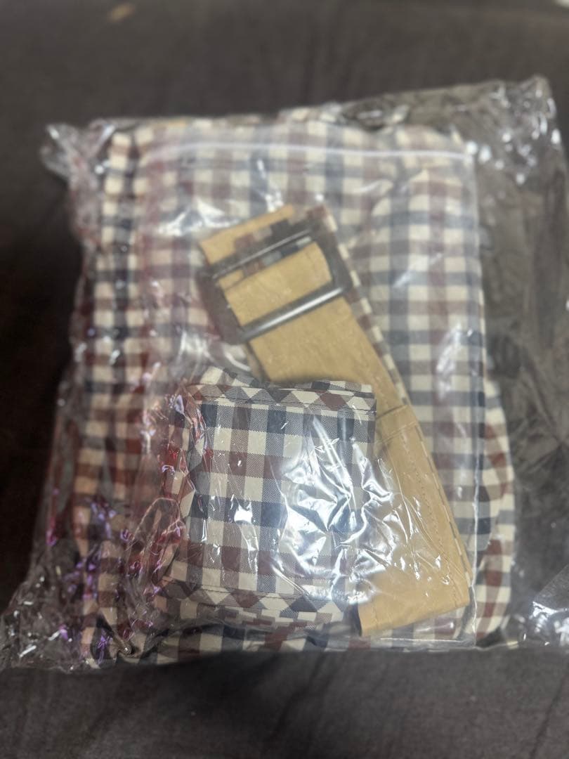 【JAL機内販売限定】完売品Aquascutum ベージュチェック レインコート