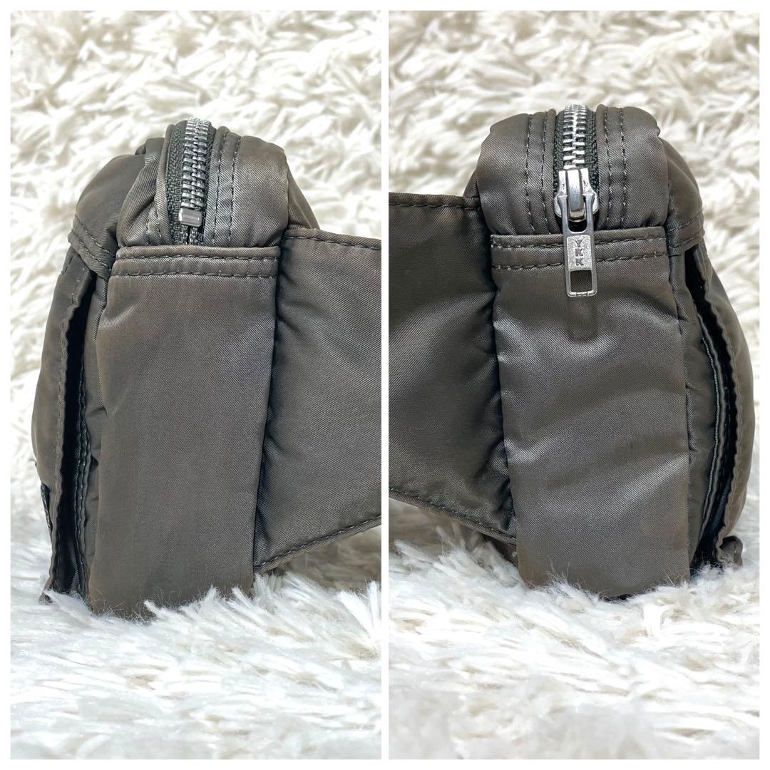 廃盤品 PORTER ポーター タンカー ボディバッグ シルバーグレー