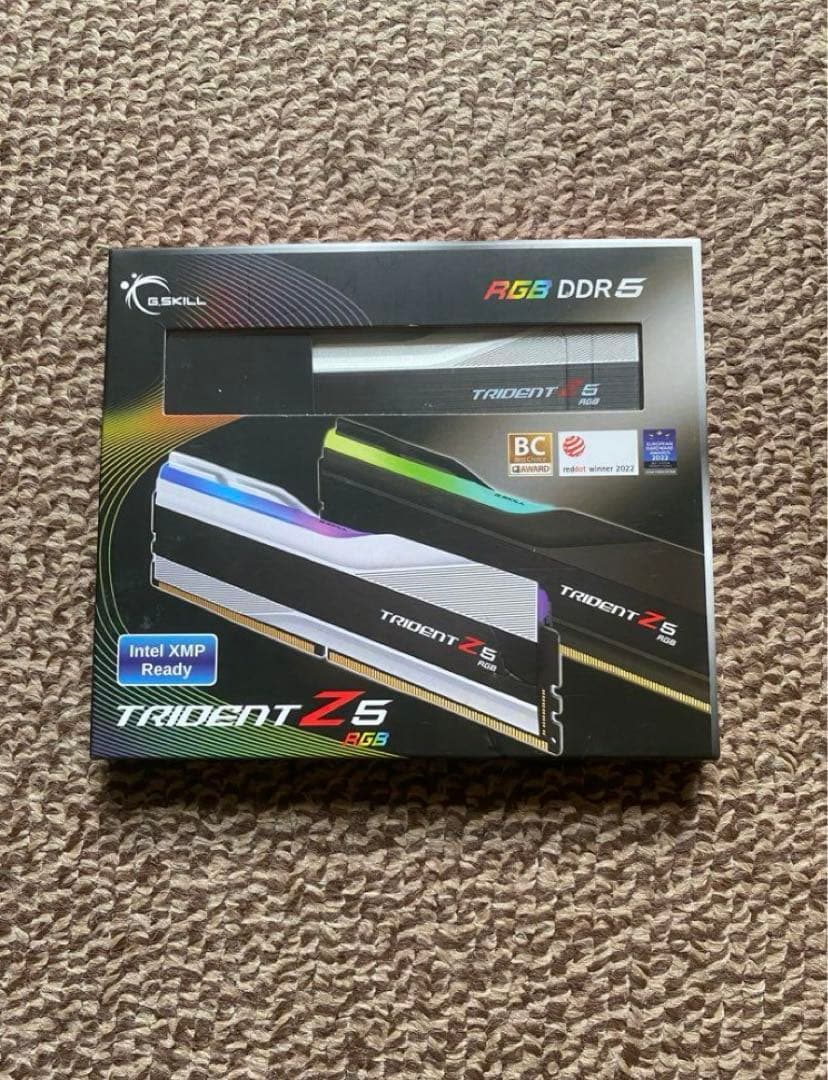 G.Skill Trident Z5 16GB２枚合計32GB DDR5 RGB