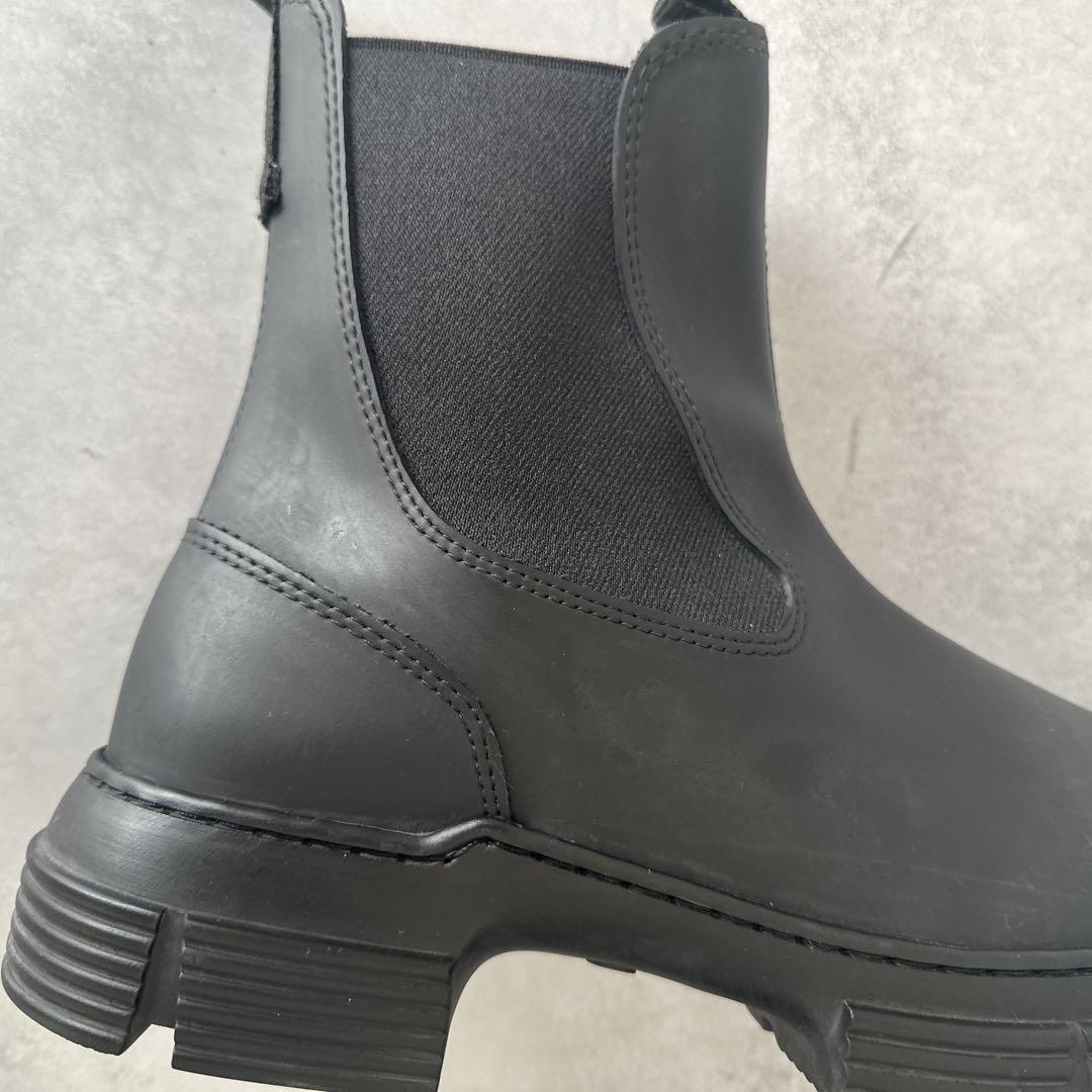 Ganni ガニー ブーツ レインブーツ ラバーブーツ チェルシーブーツ　38