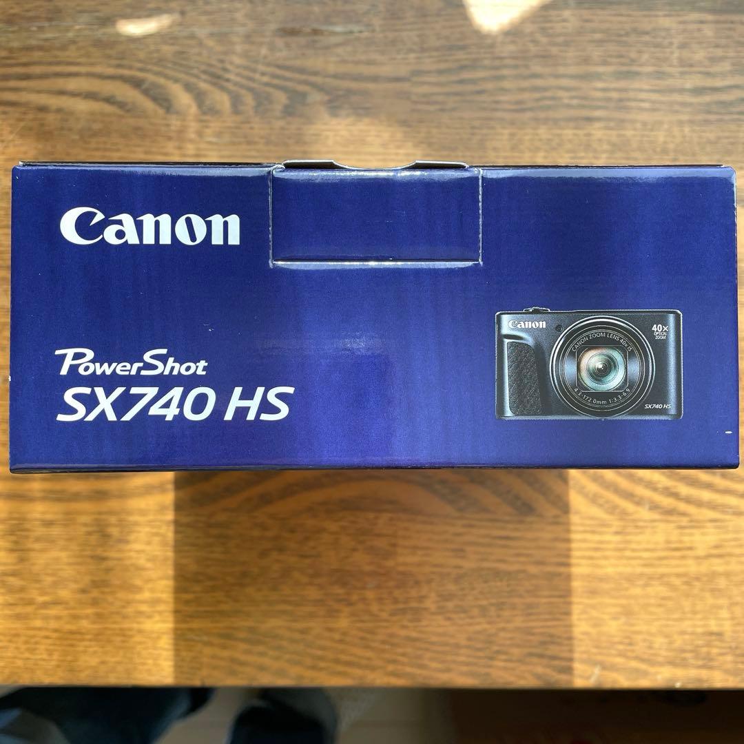 キャノン Canon PowerShot SX740hs ブラック
