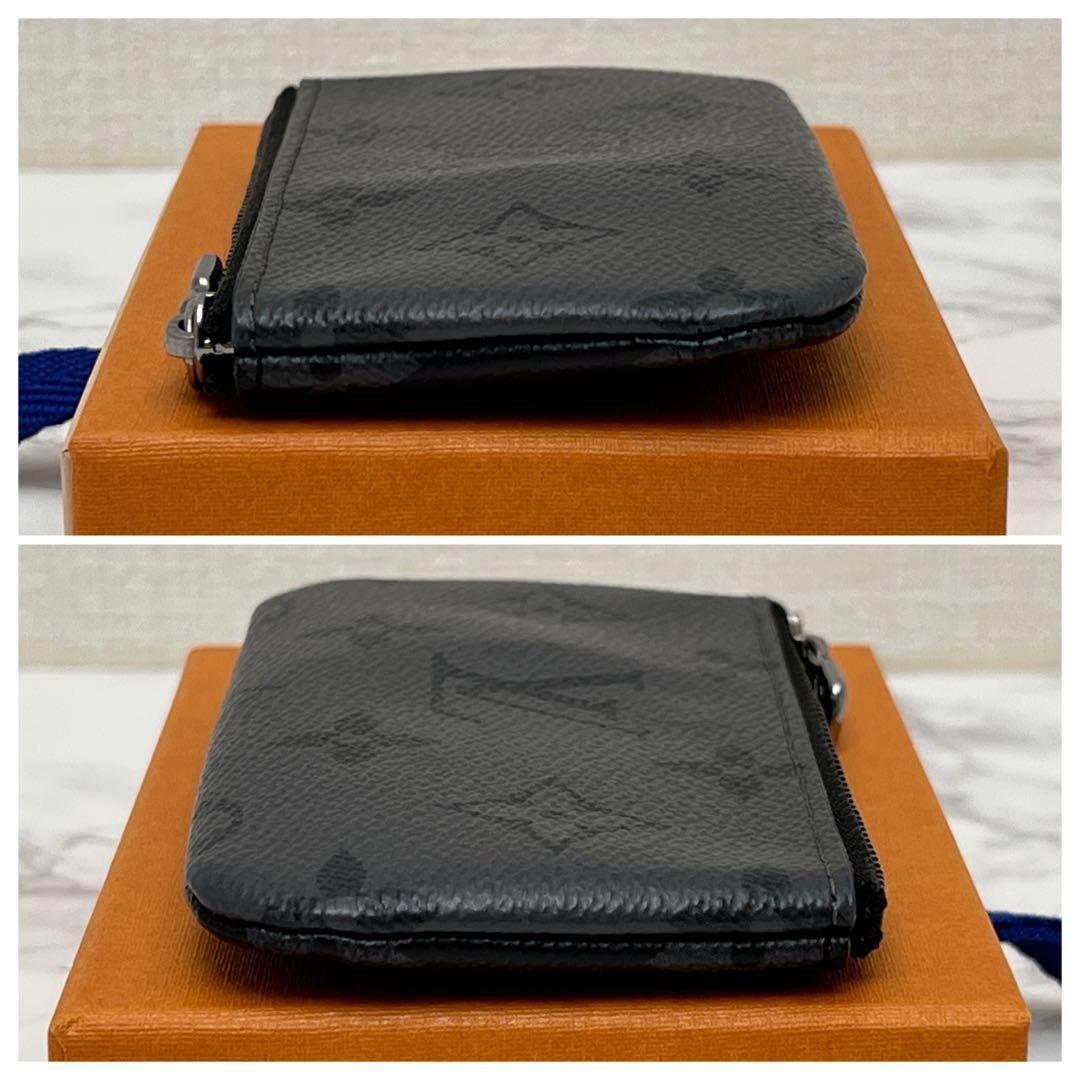 ルイヴィトン ケース カードキーケース ポシェット・クレ 現行品 ブラック
