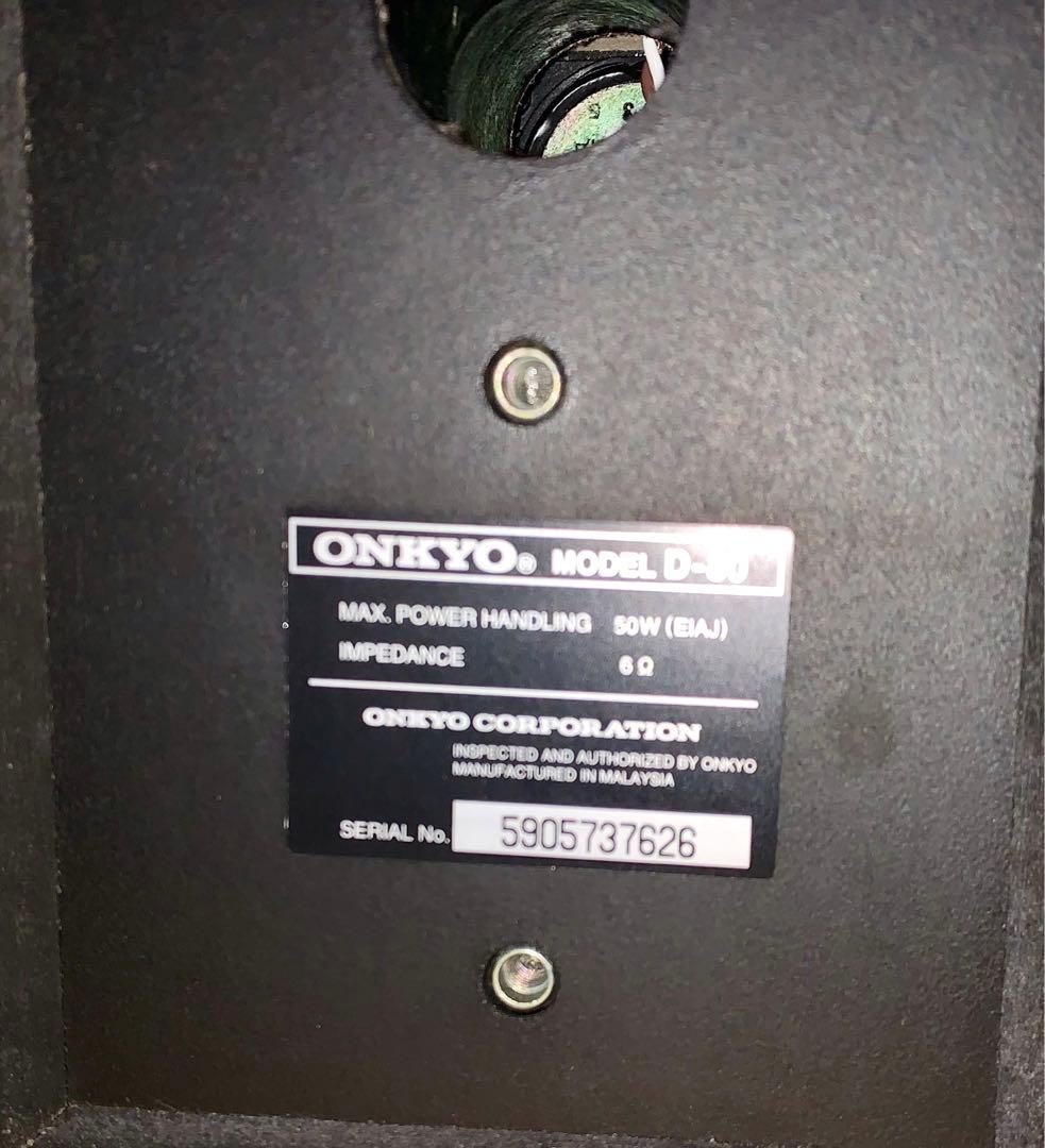 ONKYO ED-205 & A-905 スピーカー5個セット