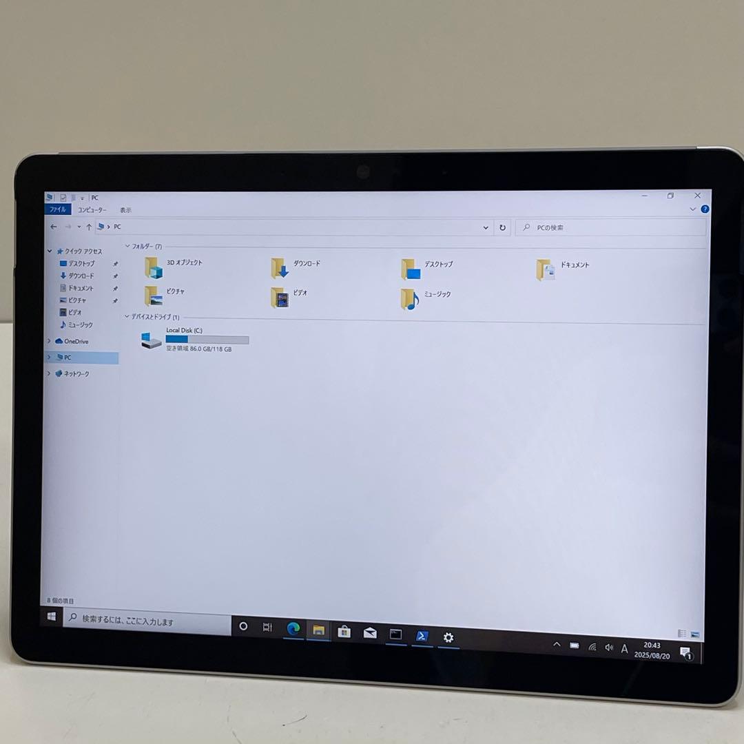 #129 Surface Go 2 モデル1927 LTE対応 Office付き