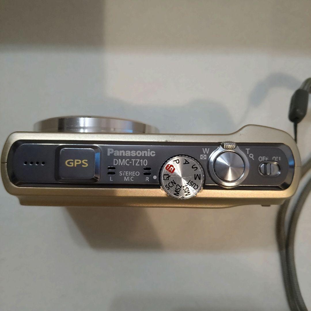 Panasonic LUMIX DMC-TZ210 ゴールド デジカメ