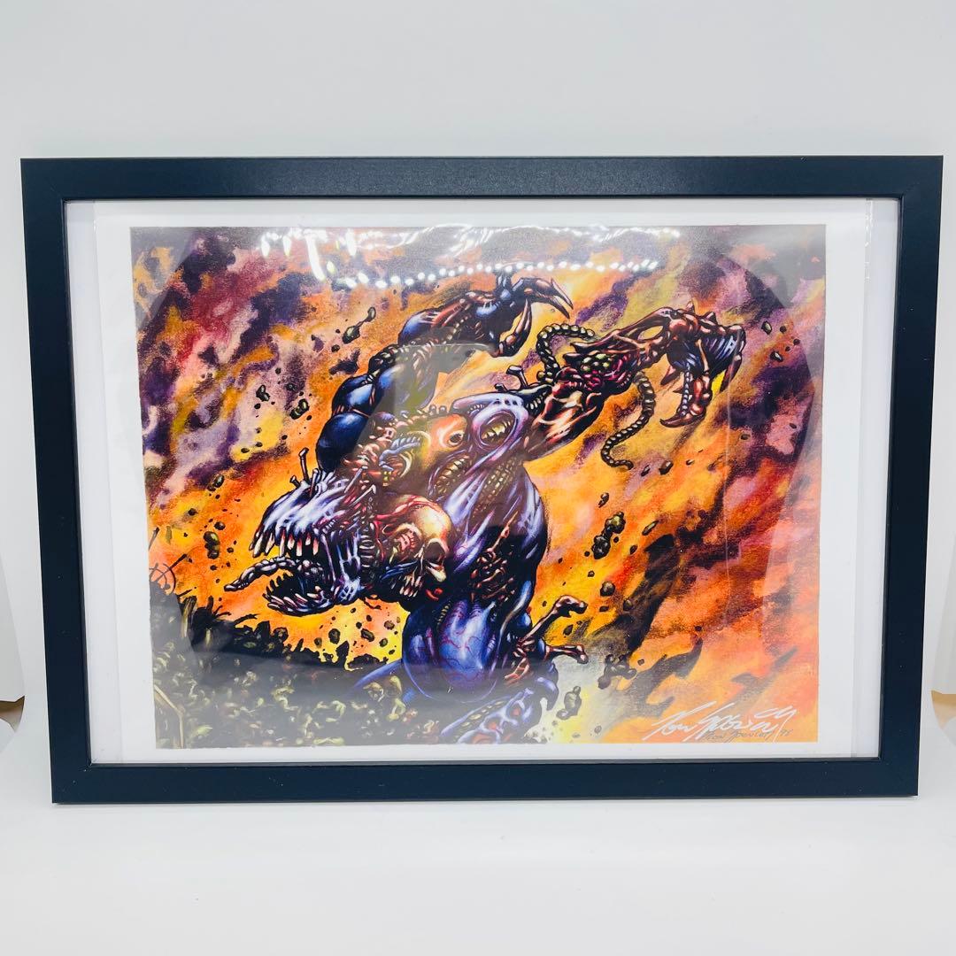 希少サイン入り MTG ヨーグモスの意志 アートプリント Ron Spencer