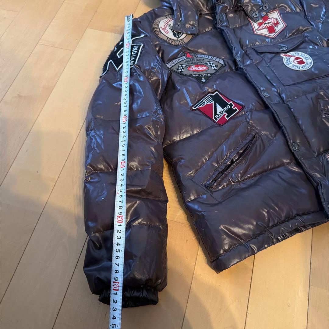 希少品！インディアンモーターサイクルのダウンジャケット(Lサイズ)です！