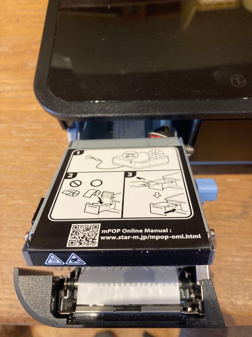 mPOP レシートプリンター キャッシュドロア エアレジ／スマレジ対応+おまけ