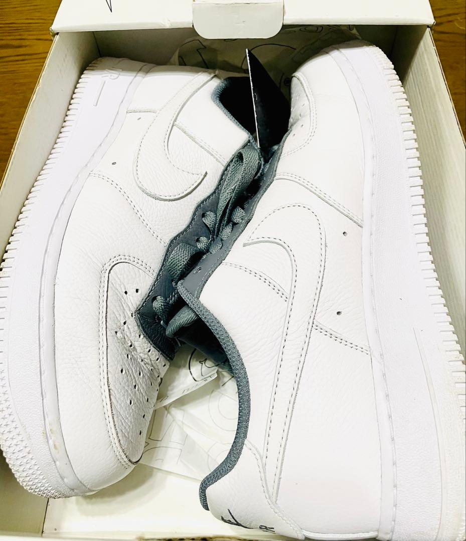 Nike Air Force 1 BY YOU ホワイト/グレー