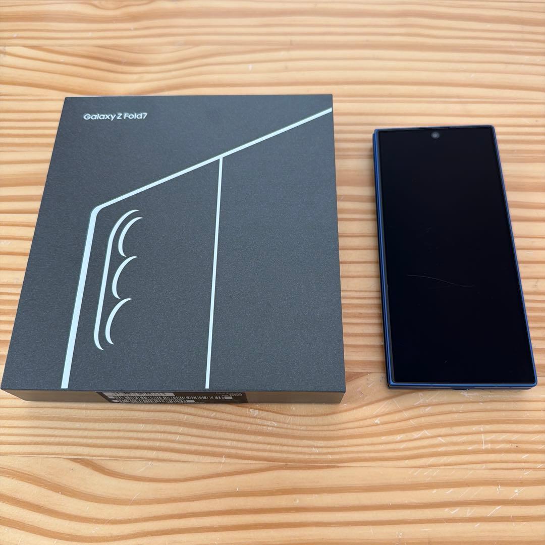 Galaxy Z Fold7 256GB SIMフリー ブルーシャドウ