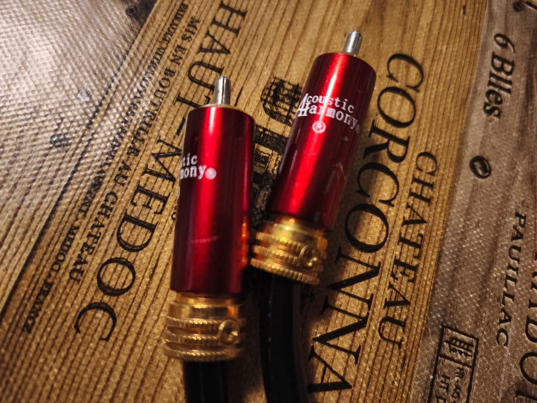 【名機】Acoustic Harmony WR1 RCAケーブル (1.0m)