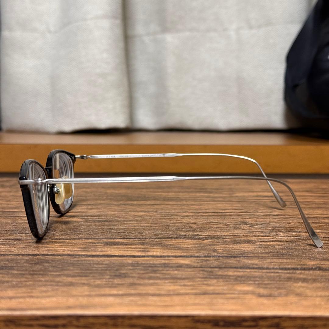 金子眼鏡 kv-40 BK vintage ブラック チタン