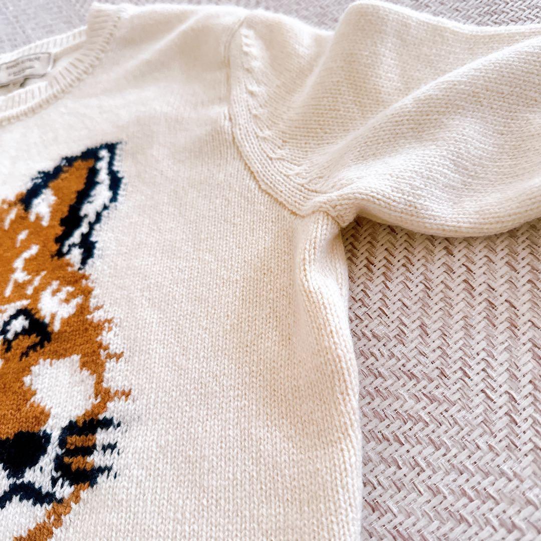 Maison Kitsune メゾンキツネ ビッグフォックス　ニット セーター