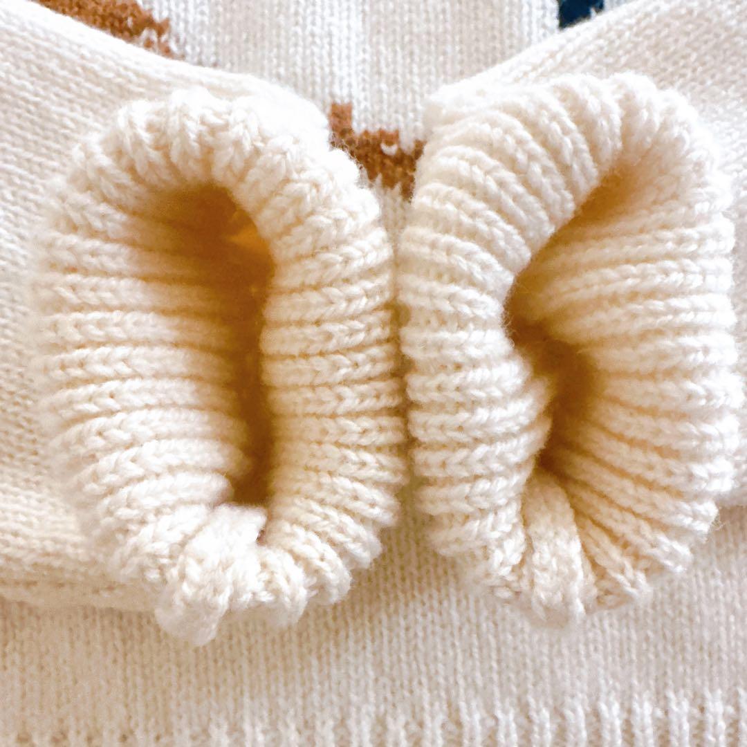 Maison Kitsune メゾンキツネ ビッグフォックス　ニット セーター