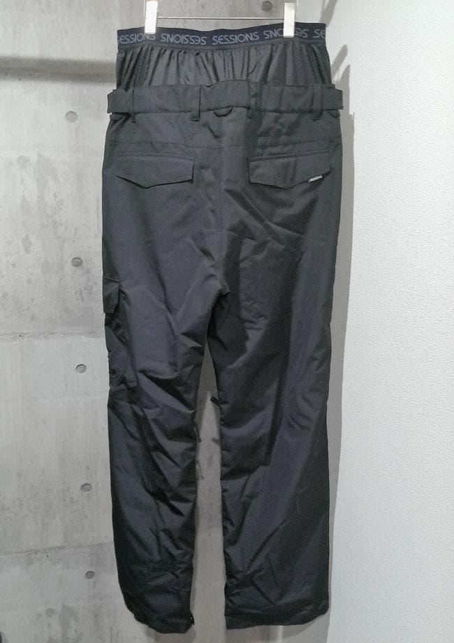 美品 23/24モデル SESSIONS スノーボードウエア 上下セット 2XL