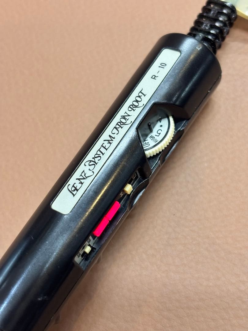 超美品　LENZ Ｒ-10 元巻きレンツ丸アイロン