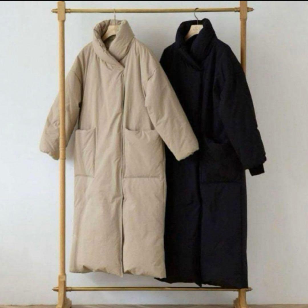 シールームリン　Stand Collar ロングダウンコート