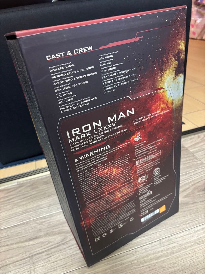 ホットトイズ　アイアンマン　マーク85 ヘッド付き