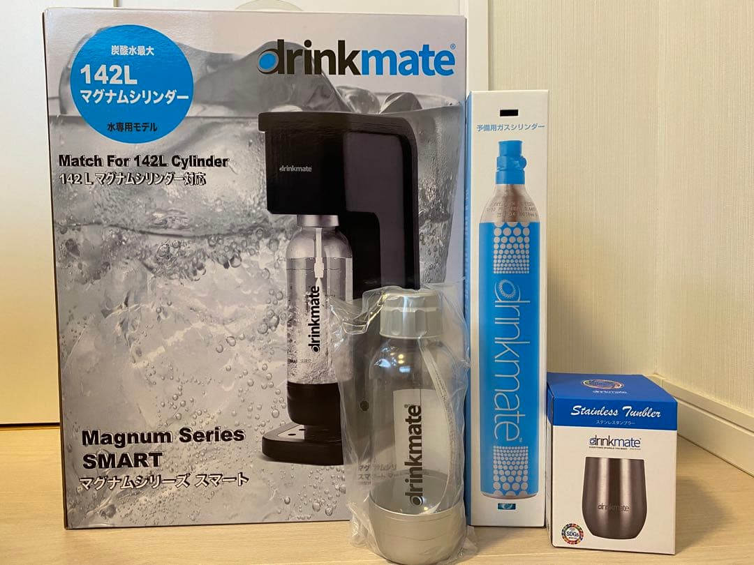 drinkmate スターターセット 新品未使用 炭酸水 値下げ‼️