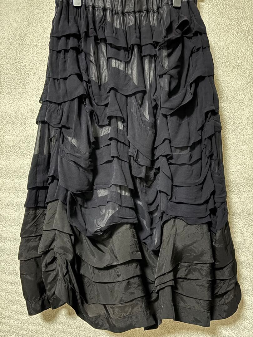 コムコム コムデギャルソン段々スカート