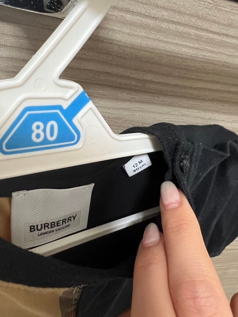 【美品】Burberry ロンパース